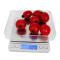 Bilancia da cucina digitale ad alta precisione - 3000g/0.1g - Argento