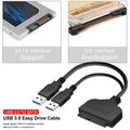Cavo adattatore da USB 3.0 a SATA ad alta velocità per HDD e SSD da 2.5".