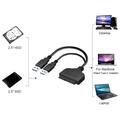Cavo adattatore da USB 3.0 a SATA ad alta velocità per HDD e SSD da 2.5".