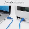 Cavo USB ad alta velocità per stampante 2.0 - USB-A maschio / USB-B maschio - 1.8m - Blu