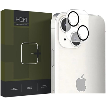 Protezione dell\'Obiettivo della Fotocamera in Vetro Temperato Hofi Cam Pro+ per iPhone 13 Mini - Trasparente / Nero