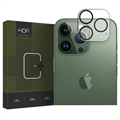 Protezione dell'Obiettivo della Fotocamera in Vetro Temperato Hofi Cam Pro+ per iPhone 15 Pro/15 Pro Max - Trasparente / Nero