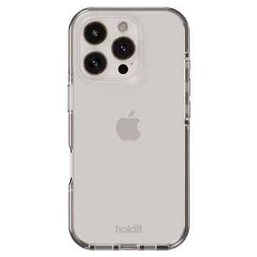 Custodia Holdit Seethru per iPhone 16 Pro - Bianca