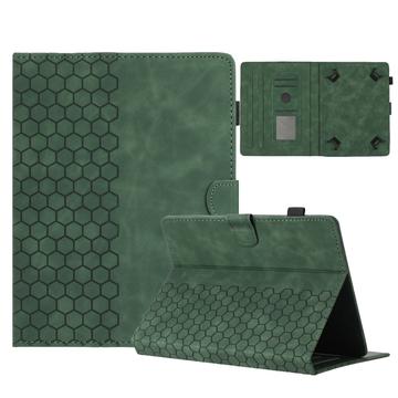 Custodia universale per tablet a nido d\'ape con slot per schede - 10" - Verde militare