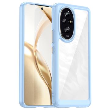 Custodia Ibrida Anti-Shock per Honor 200 - Blu
