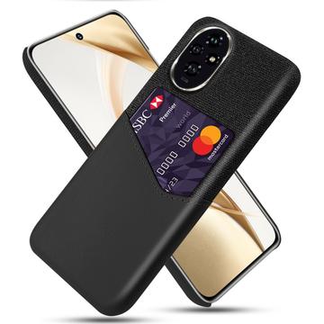 Custodia KSQ con Slot per Schede per Honor 200 - Nera