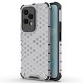 Custodia Ibrida Honeycomb Armored per Honor 200 Lite - Grigia