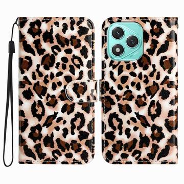 Custodia a Portafoglio Wonder Series per Honor 400 Lite - Leopardo