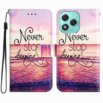 Custodia a Portafoglio Wonder Series per Honor 400 Lite - Non smettere mai di sognare