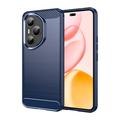 Custodia in TPU spazzolato per Honor 400 Pro - Fibra di Carbonio