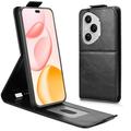 Honor 400 Pro Custodia verticale con supporto - Nera