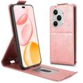 Honor 400 Pro Custodia verticale con supporto - Oro rosa