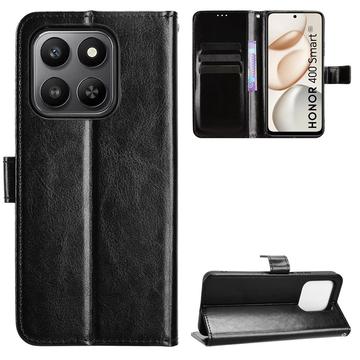 Honor 400 Smart Custodia a portafoglio con supporto - Nera