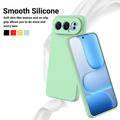 Custodia in silicone liquido con cinghia a mano per Honor 500
