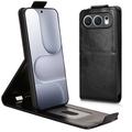 Honor 500 Custodia verticale con supporto - Nera