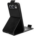 Honor 500 Custodia verticale con supporto - Nera