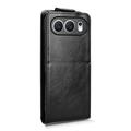 Honor 500 Custodia verticale con supporto - Nera