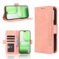 Custodia per Honor 600 Lite con portamonete - Rosa