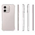 Custodia in silicone antiurto per Honor 600 Lite - Trasparente
