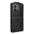 Honor 600 Lite Custodia verticale con supporto - Nera