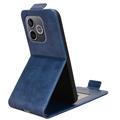 Honor 600 Lite Custodia verticale con supporto - Blu scuro
