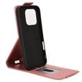 Honor 600 Lite Custodia verticale con supporto - Oro rosa