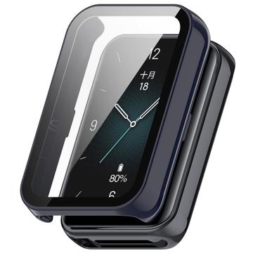 Custodia in Plastica con Pellicola Salvaschermo per Honor Band 9 - Blu Scuro
