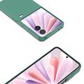 Custodia in Plastica Gommata per Honor Magic V Flip 2 - Verde