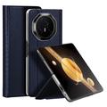  Custodia Flip Dux Ducis Bril per Honor Magic V3 - Blu