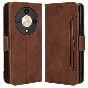 Custodia a Portafoglio Serie Cardholder per Honor Magic6 Lite/X9b - Marrone