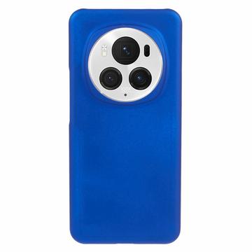 Custodia in Plastica Gommata per Honor Magic6 Pro - Blu