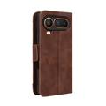 Custodia a portafoglio per Honor Magic8 Pro Air - Marrone