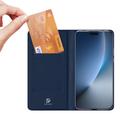 Custodia Flip Dux Ducis Skin Pro per Honor Magic8 Pro - Blu