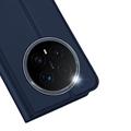 Custodia Flip Dux Ducis Skin Pro per Honor Magic8 Pro - Blu