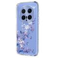 Custodia in TPU con motivo floreale per Honor Magic8 Pro - Viola