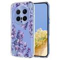Custodia in TPU con motivo floreale per Honor Magic8 Pro - Glicine