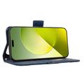 Custodia a portafoglio per Honor Magic9 Pro Max - Blu