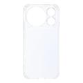 Custodia in silicone antiurto per Honor Magic9 Pro Max - Trasparente