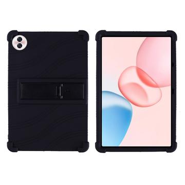 Honor Pad 10 Custodia in silicone con supporto per il calcio - Nero