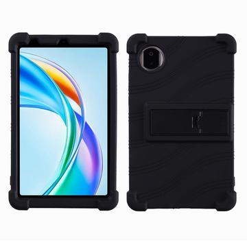Honor Pad X7 Custodia in silicone con supporto - Nera