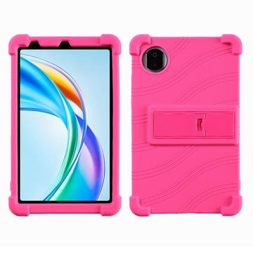 Honor Pad X7 Custodia in silicone con Kickstand - Rosa caldo