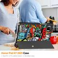 Custodia Smart Folio serie Tri-Fold per Honor Pad X7 - Graffiti
