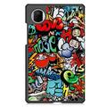 Custodia Smart Folio serie Tri-Fold per Honor Pad X7 - Graffiti