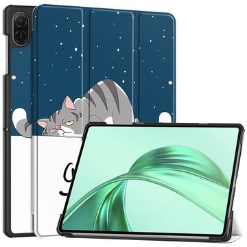 Custodia Smart Folio serie Tri-Fold per Honor Pad X8a - Gatto