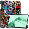 Custodia Smart Folio serie Tri-Fold per Honor Pad X8a - Graffiti
