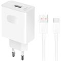 Adattatore di alimentazione Honor SuperCharge con cavo USB-C HN-110600E00 - 66W - Bianco