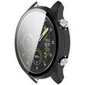 Custodia in Plastica con Pellicola Salvaschermo per Honor Watch 5 Pro - Nera