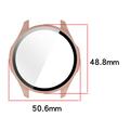 Custodia in Plastica con Pellicola Salvaschermo per Honor Watch 5 Pro - Chiara