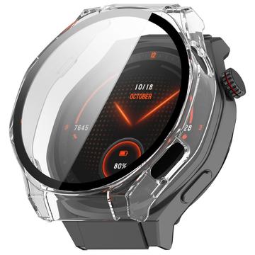 Custodia in Plastica con Pellicola Salvaschermo per Honor Watch 5 Ultra - Chiara