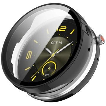 Custodia in Plastica con Pellicola Salvaschermo per Honor Watch Fit Elegant - Nera